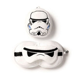 Relaxeazzz pluche het originele stormtrooper rond reiskussen slaapmasker