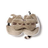 Pusheen kat rond reiskussen slaapmasker
