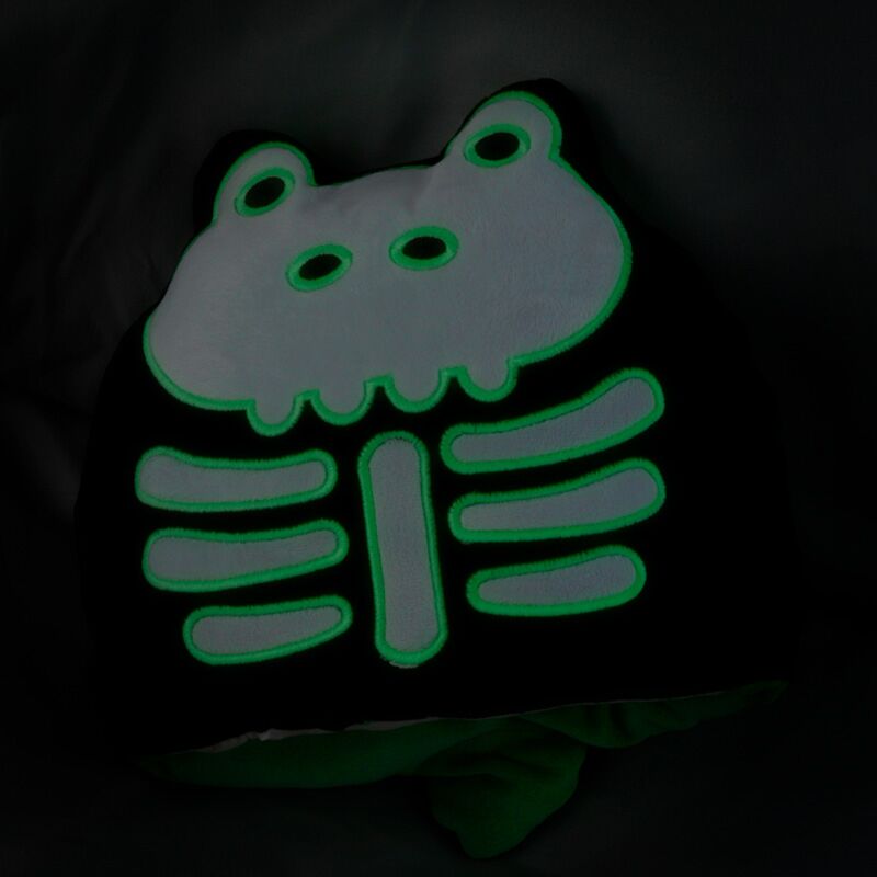 Pluche squidglys scratch omkeerbare adoramals glow in the dark