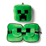 Relaxeazzz minecraft creeper rond reiskussen slaapmasker