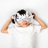 Relaxeazzz adoramals bali de zebra rond reiskussen slaapmasker