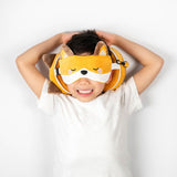 Relaxeazzz adoramals finnick de vos rond reiskussen slaapmasker