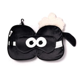 Relaxeazzz shaun het schaap rond reiskussen slaapmasker