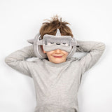 Relaxeazzz adoramals archie de haai rond reiskussen slaapmasker