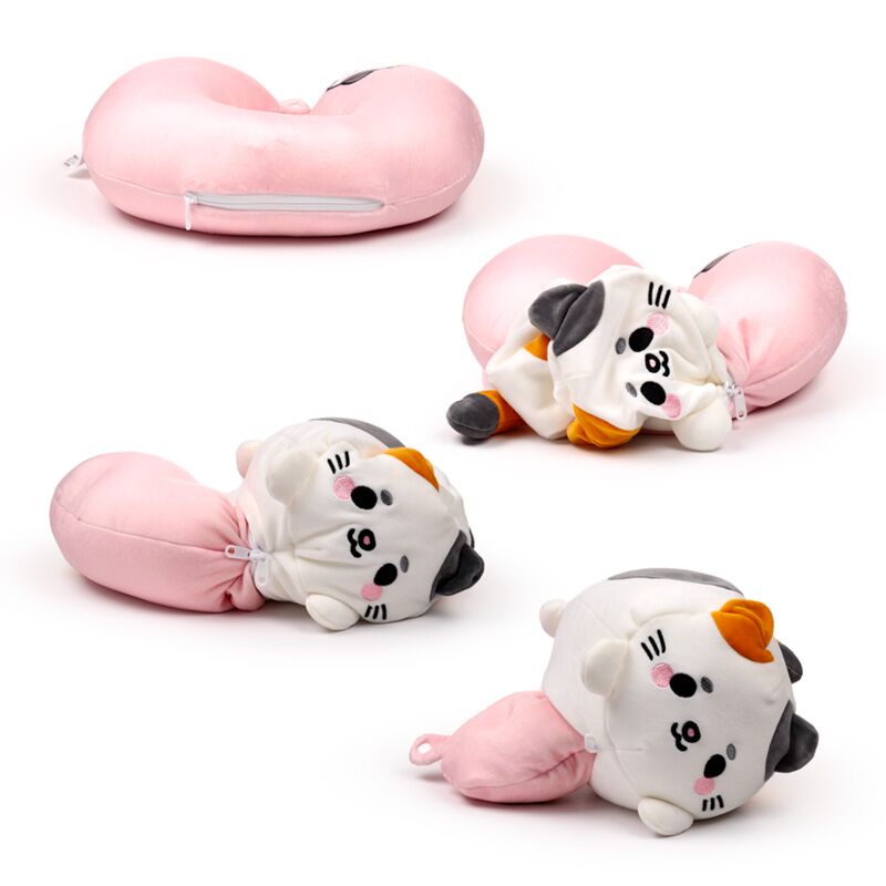 Swapseazzz adoramals kat 2-in-1 pluche reiskussen