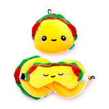 Relaxeazzz foodiemals frida de taco reiskussen slaapmasker