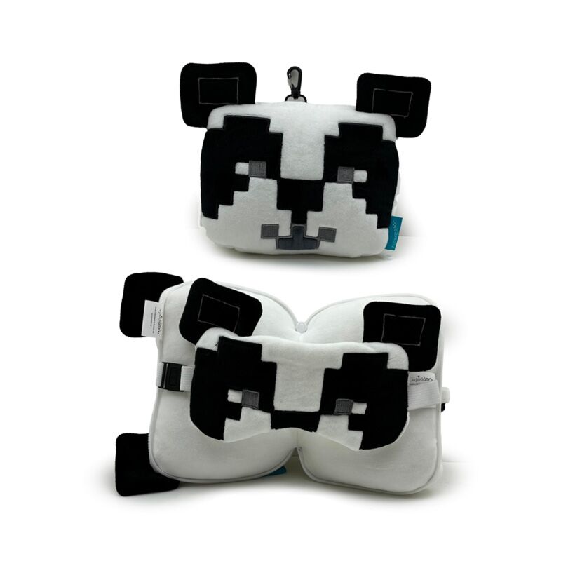 Relaxeazzz minecraft panda rond reiskussen slaapmasker