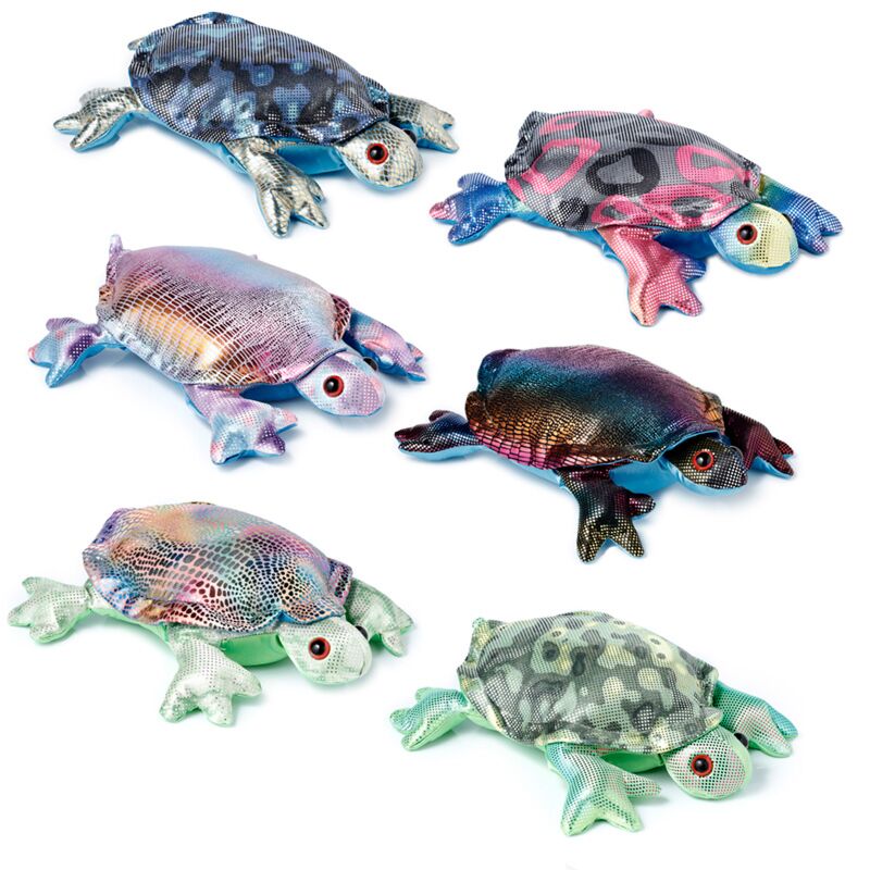 Schildpad dierenknuffels zanddieren 22cm
