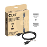 Club 3d displayport 2.1 bi-directional vesa dp80 certified