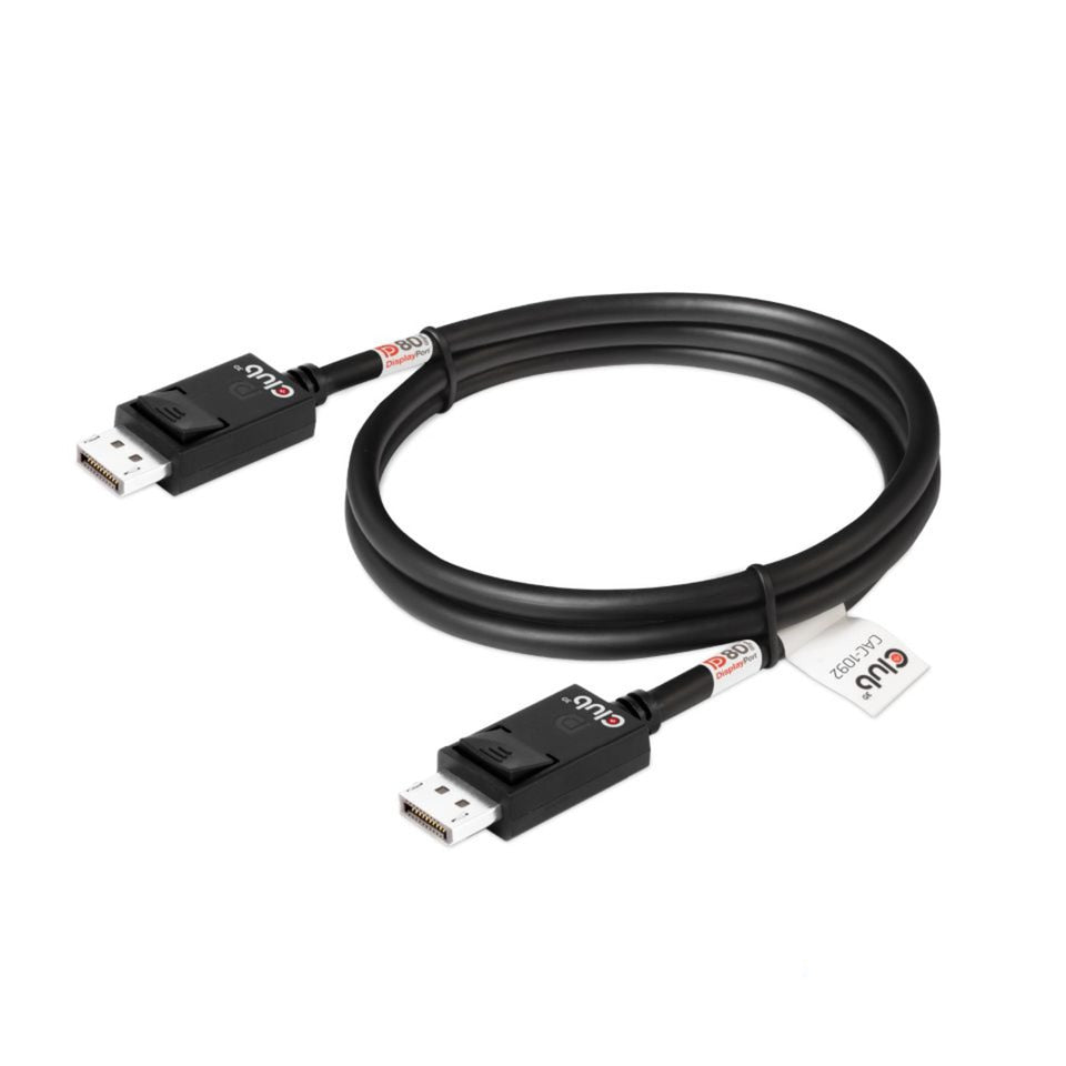 Club 3d displayport 2.1 bi-directional vesa dp80 certified