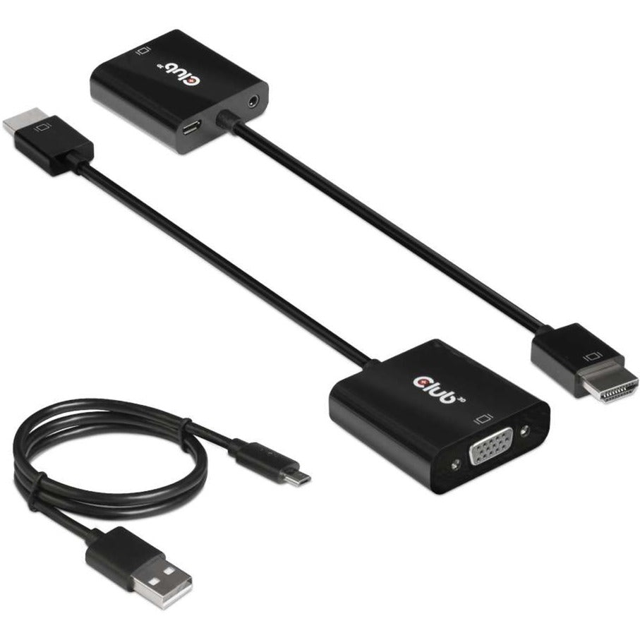 Club 3D HDMI 1.4 naar VGA adapter met audio