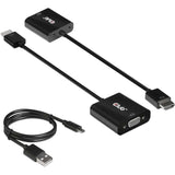 Club 3D HDMI 1.4 naar VGA adapter met audio