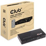 Club 3D HDMI 2.0 UHD Switchbox 4 ports