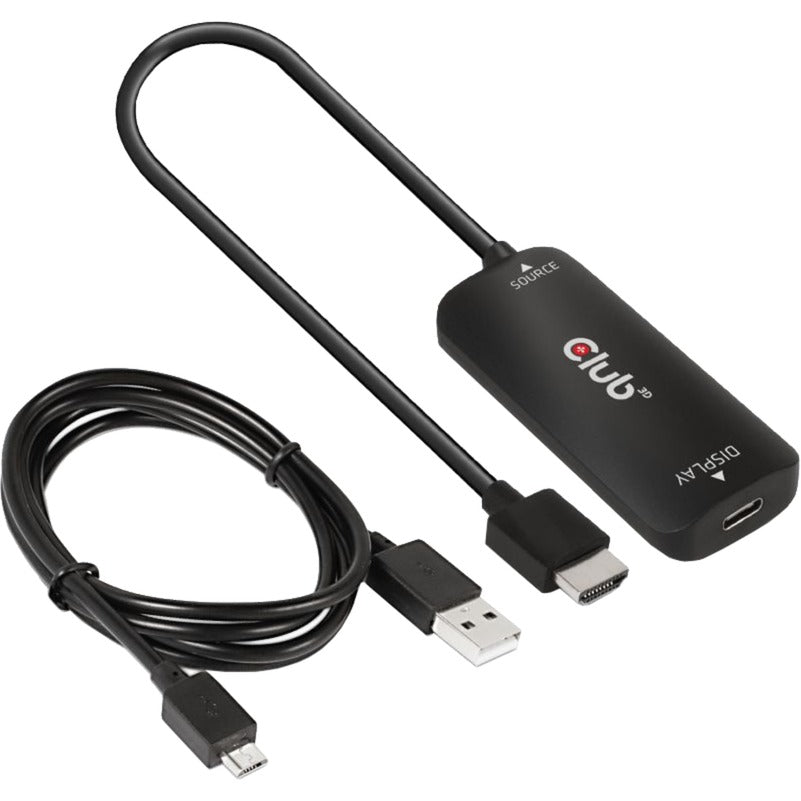 Club 3D HDMI+ Micro USB naar USB-C