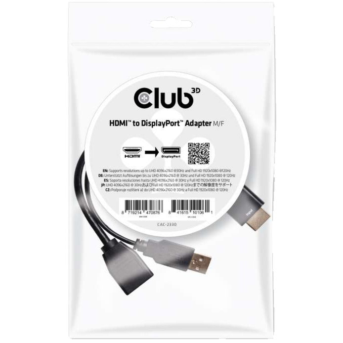 Club 3D HDMI > DisplayPort