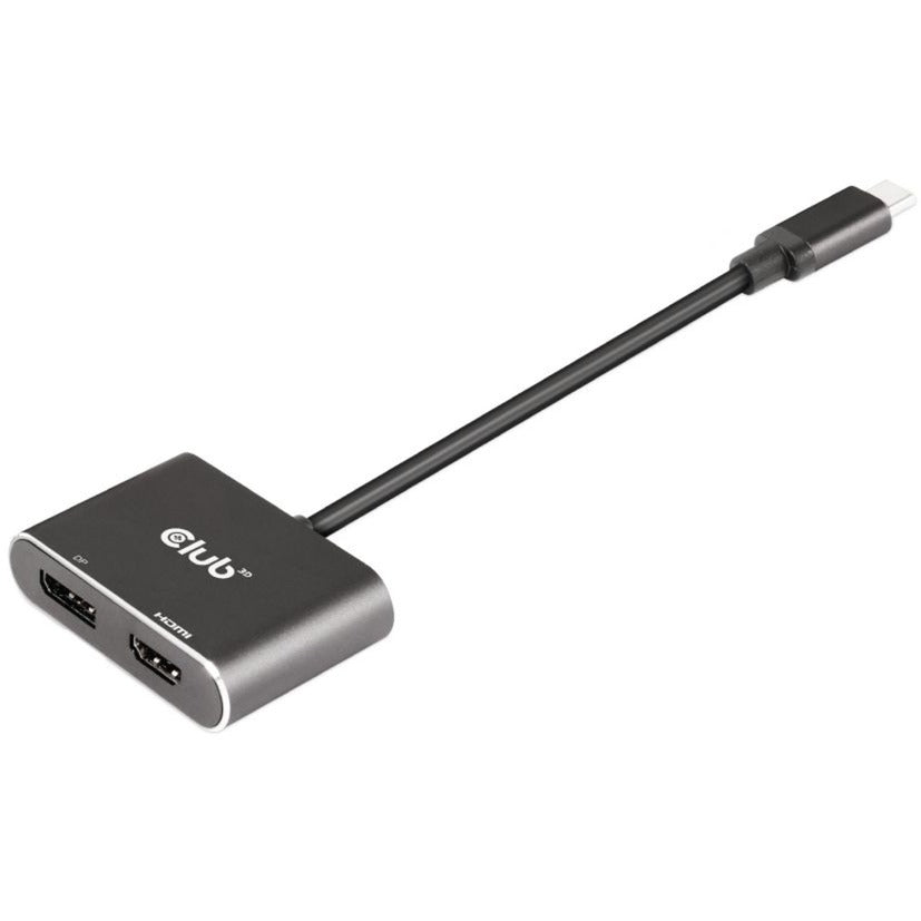 Club 3D MST hub USB3.2 Gen2 Type-C(DP Alt-Mode) to Display