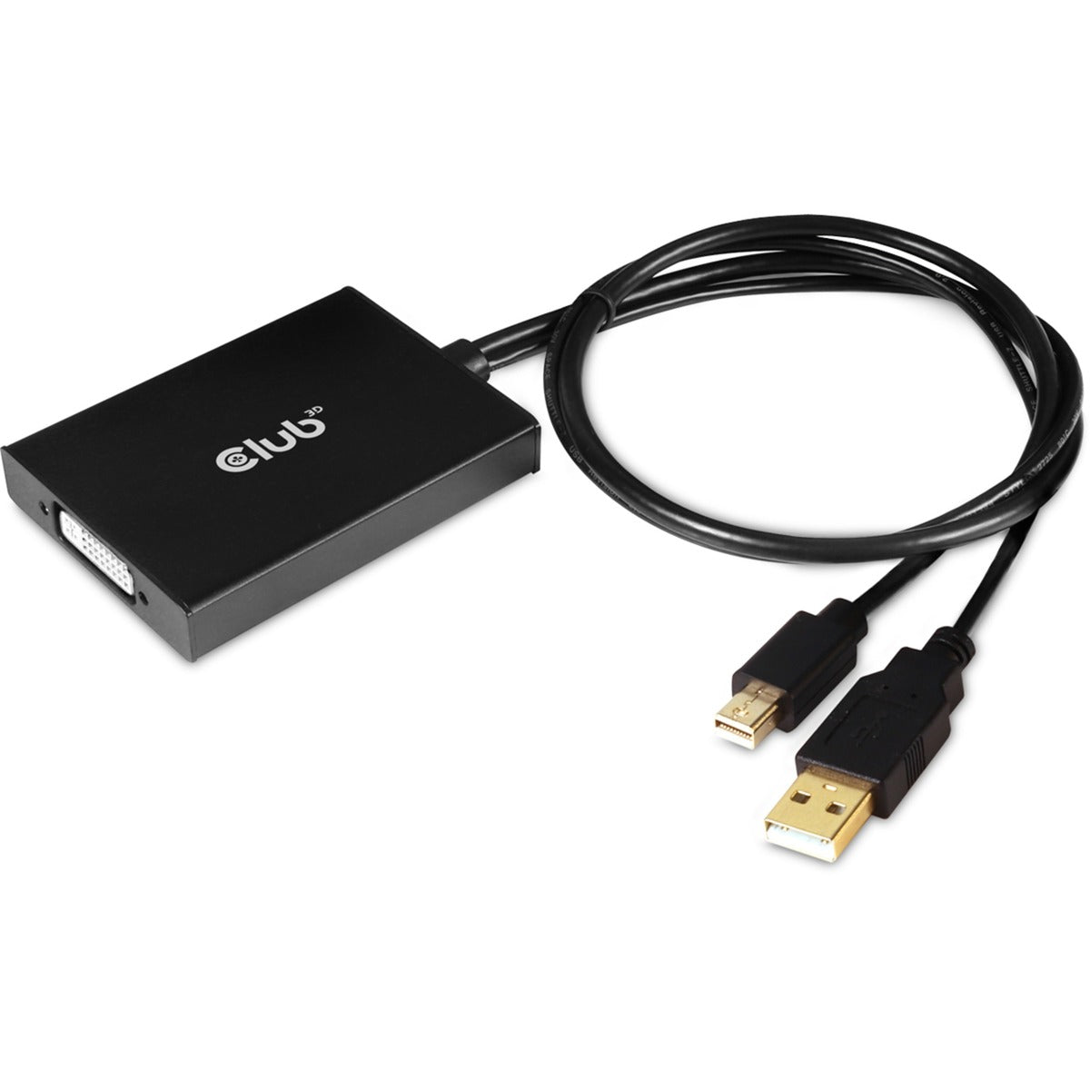 Club 3D Mini DisplayPort 1.2 > Dual Link DVI-D