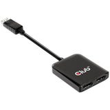 Club 3D Multi Stream Transport Hub DisplayPort 1.4 naar 2x