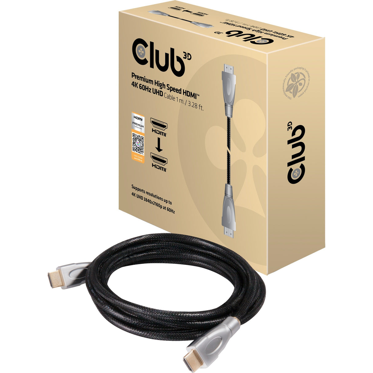 Club 3D Premium High Speed HDMI 2.0