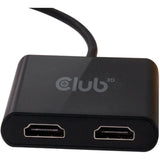 Club 3D USB 3.2 Gen1 Type A naar HDMI Dual Monitor 4K 60Hz