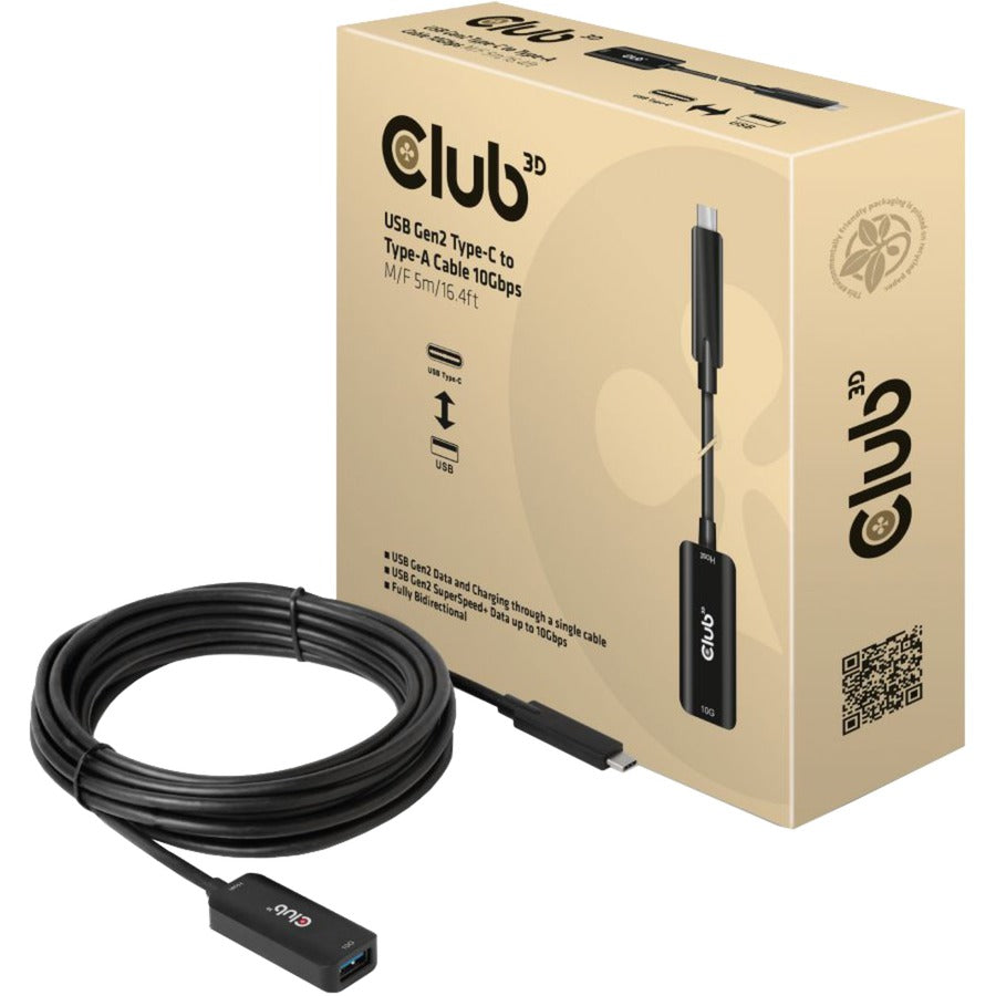 Club 3D USB-C Gen 2 > USB-A