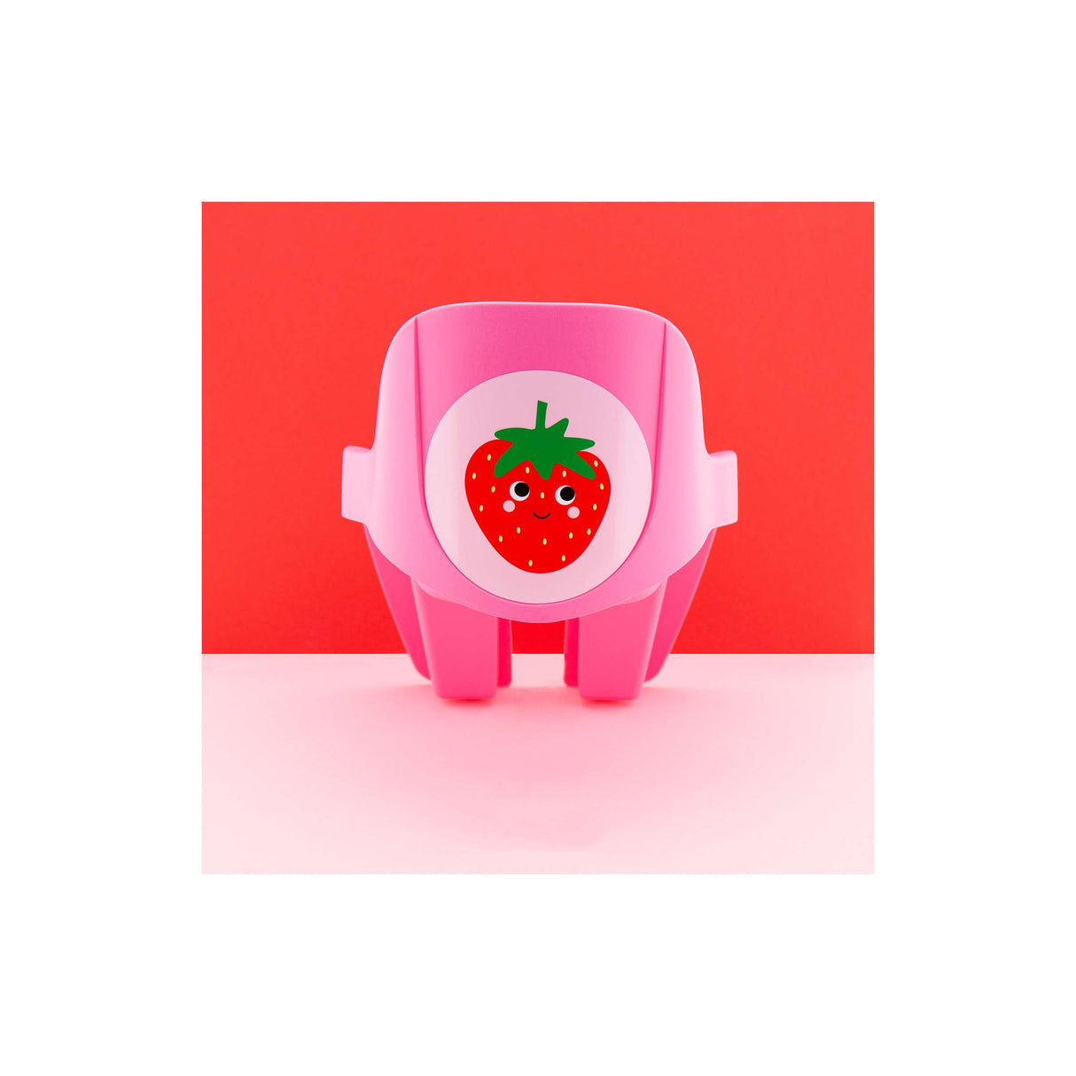 Qibbel widek poppenzitje pvc roze voor en achter