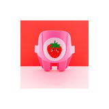 Qibbel widek poppenzitje pvc roze voor en achter
