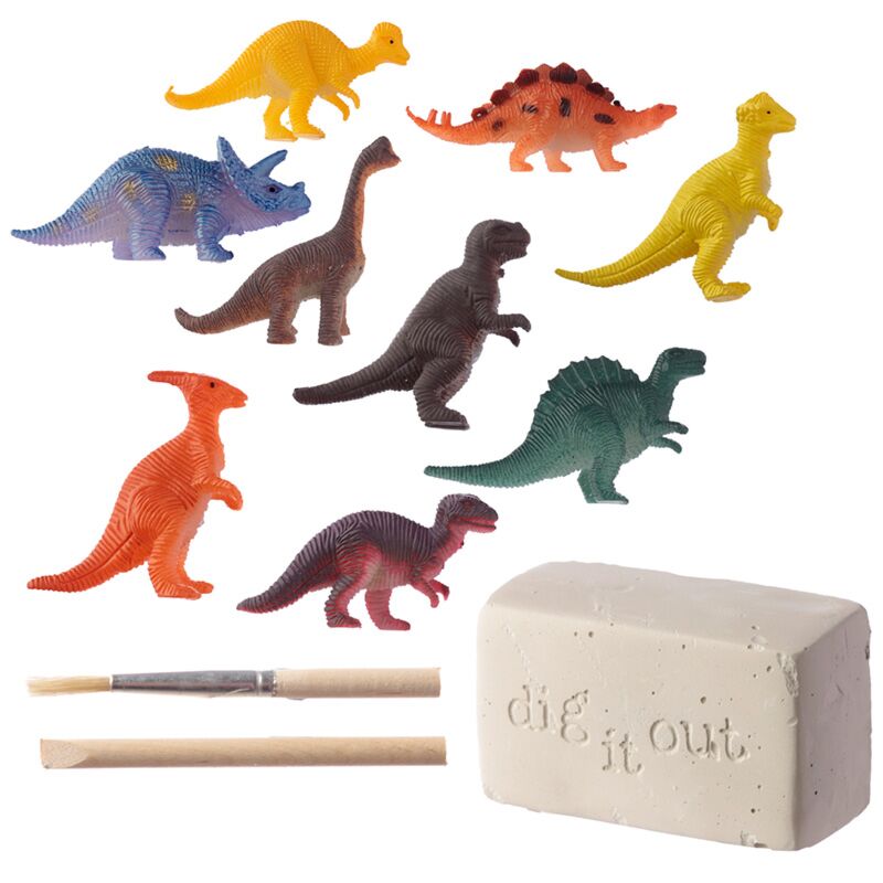 Rawr mini dinosaurusus graveringsset