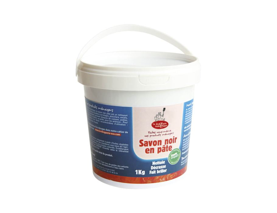 La droguerie ecologique groene zwarte zeep - pasta - 1kg