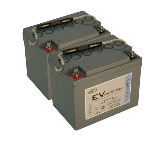 Dyno europe dyno gel accu 12v 36.4ah vervangingsset (excl. kabels)