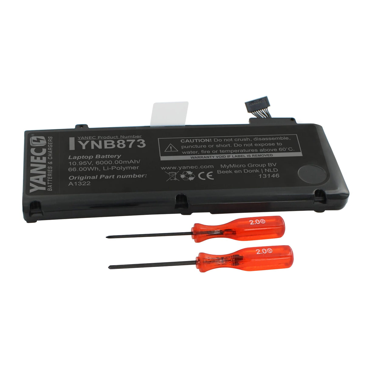 Yanec macbook accu 6000mah