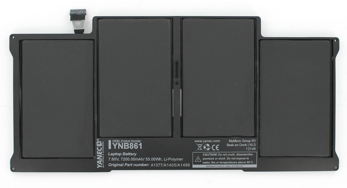 Yanec macbook accu 7200mah