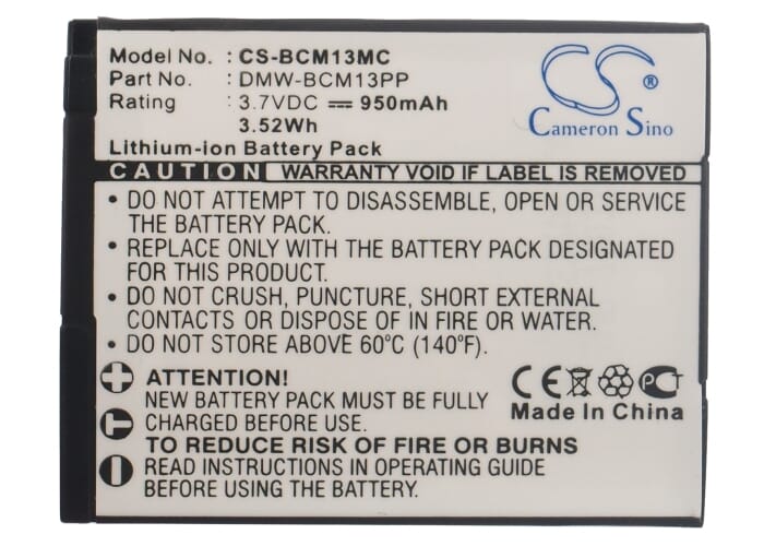 Blu-basic digitale camera accu