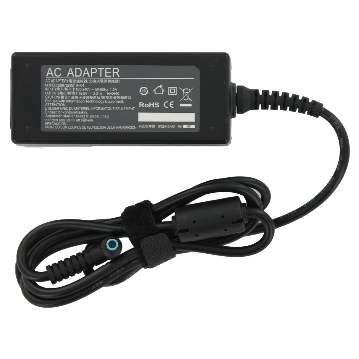 Hp laptop ac adapter 45w