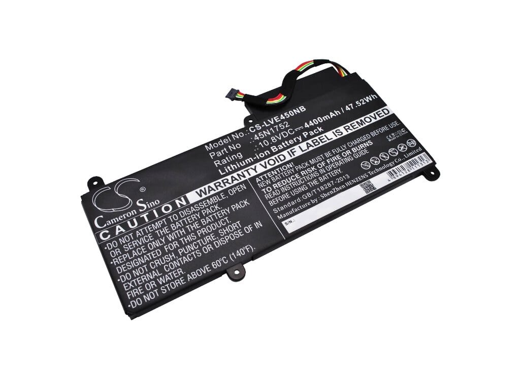 Replacement laptop accu 3600mah
