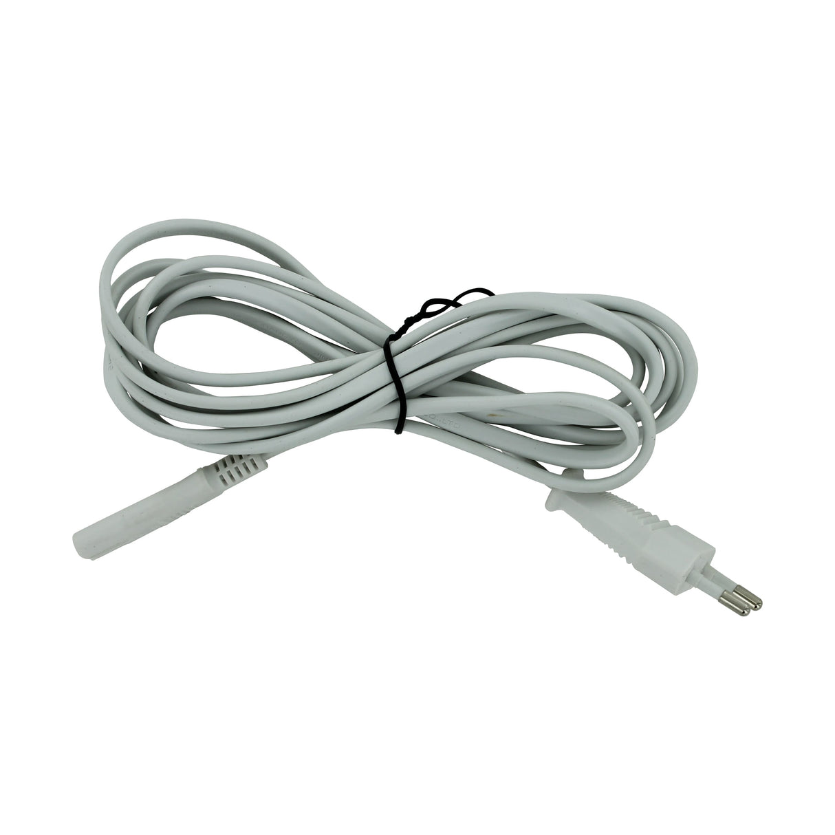 Huismerk euro naar iec320-c7 stroomkabel 3 meter - wit