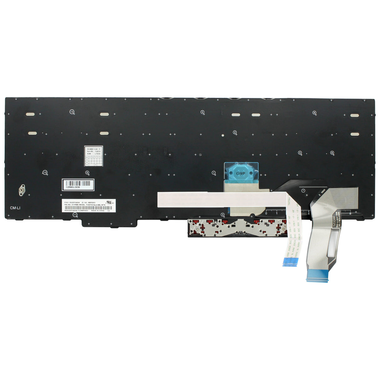 Lenovo laptop toetsenbord qwerty us