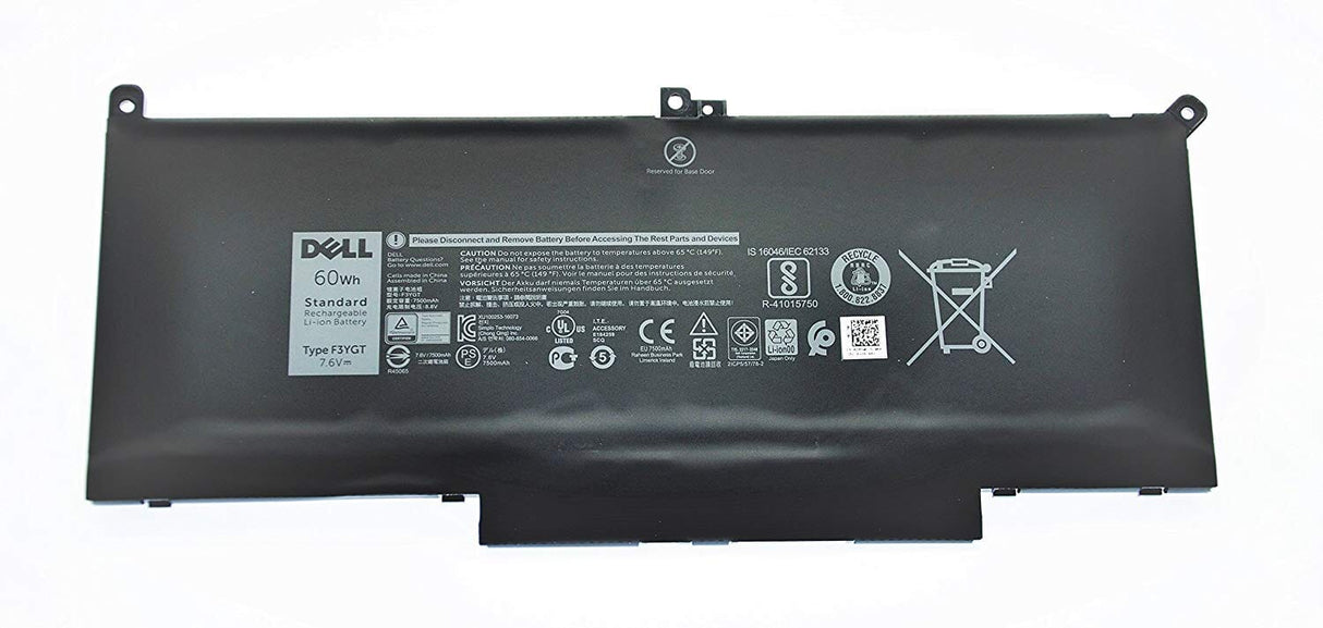 Dell laptop accu 60wh
