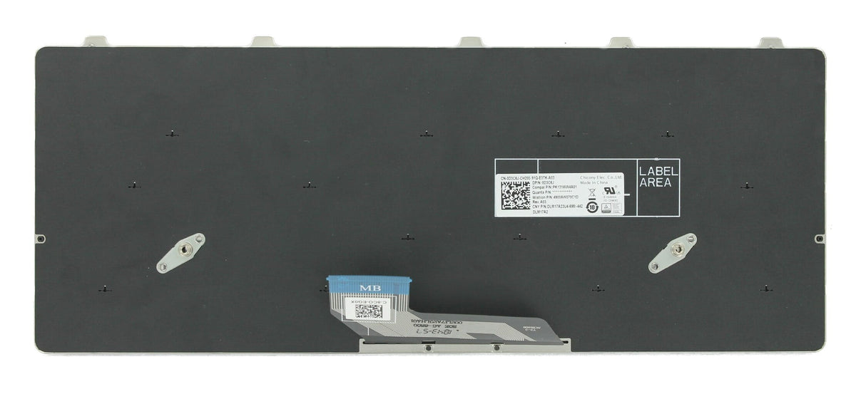 Dell laptop toetsenbord qwerty us
