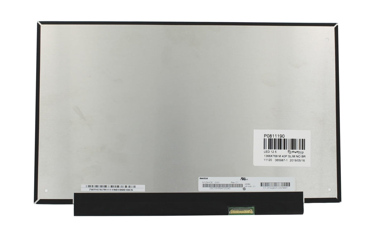 Oem 12.5 inch lcd scherm 1920x1080 mat 30pin edp, ips