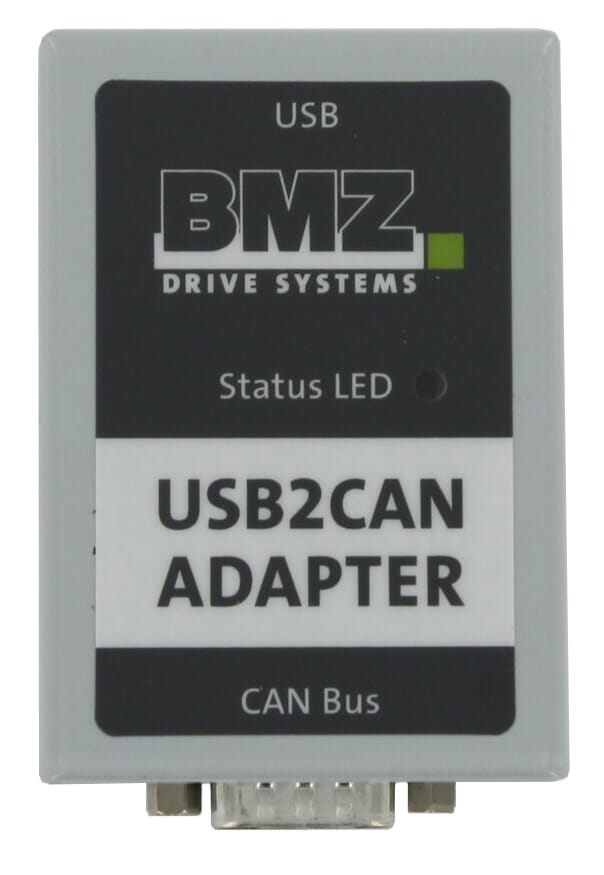 Bmz usb2can adapter set brose adapter + kabel