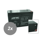 Yanec ups batterij vervangingsset rbc33 (excl. kabels)