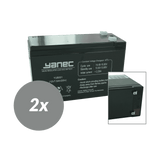 Yanec ups batterij vervangingsset rbc9 (excl. kabels)