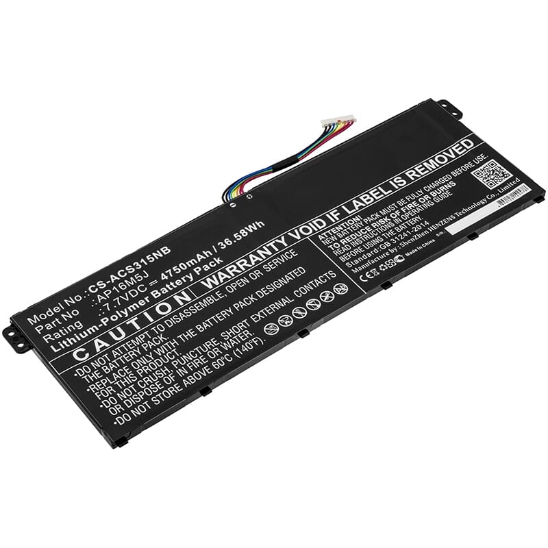 Replacement parts laptop accu 4750 mah