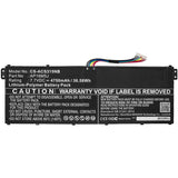 Replacement parts laptop accu 4750 mah