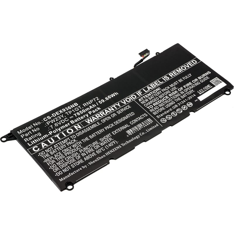 Replacement laptop accu 5400 mah