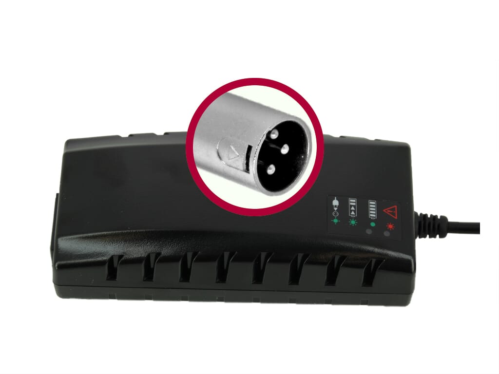 Bmz acculader e-bike 29.4v 4a