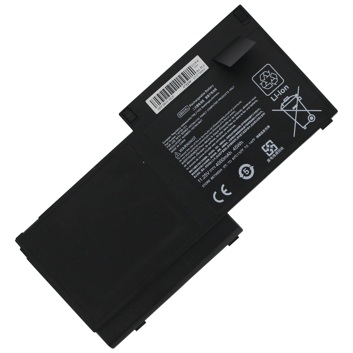 Replacement parts laptop accu 4000 mah