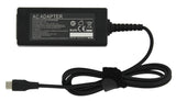 Replacement laptop usb-c ac adapter 45w zwart