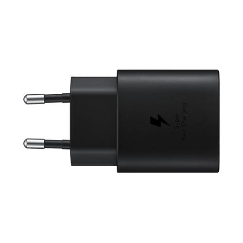 Samsung oplader met kabel 1m usb c 25w zwart
